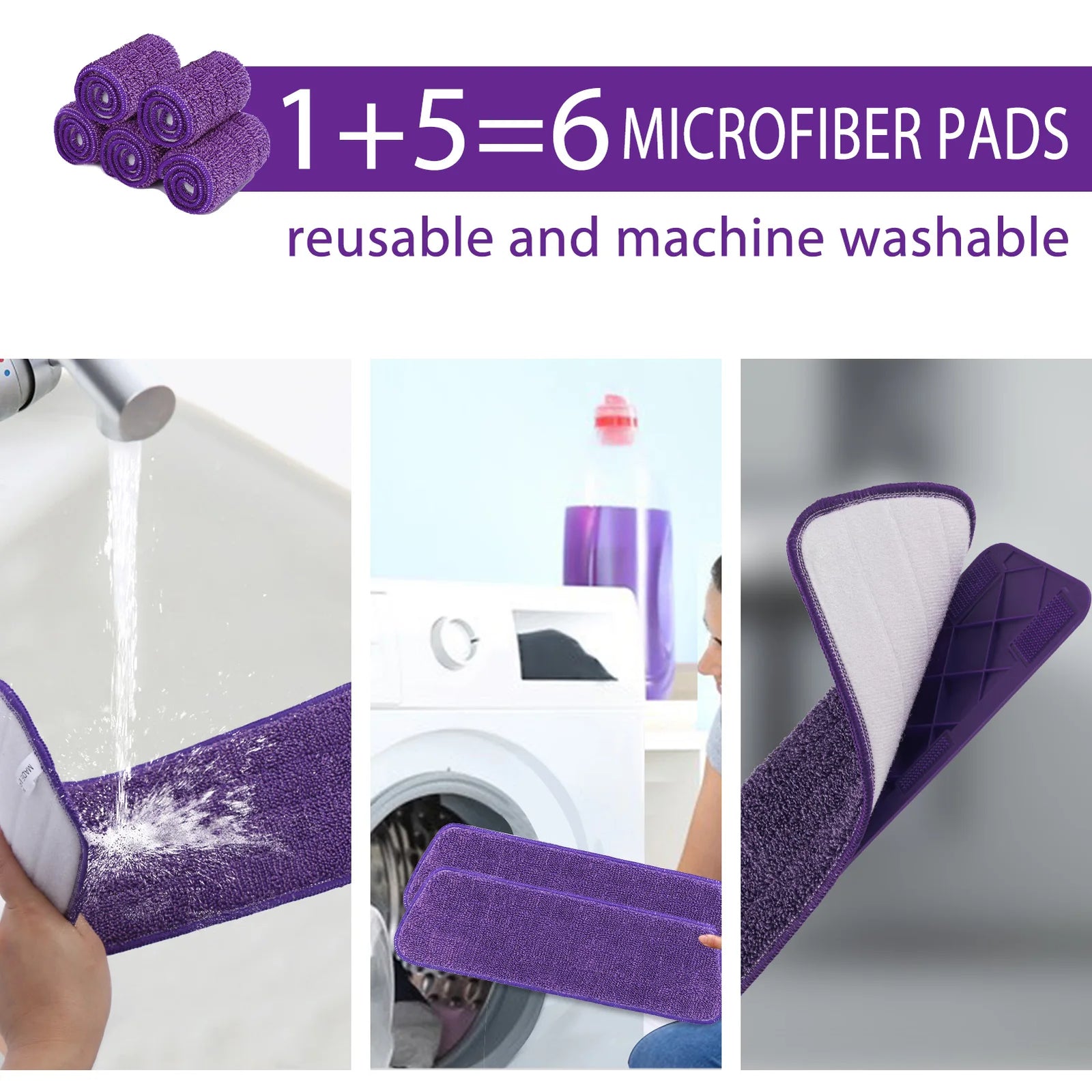 Spraymopp för kök, kakel och trägolv