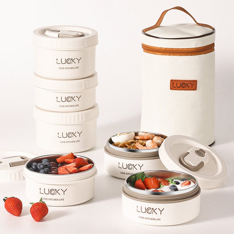 Japanska Bentos "Lucky" med Transportväska