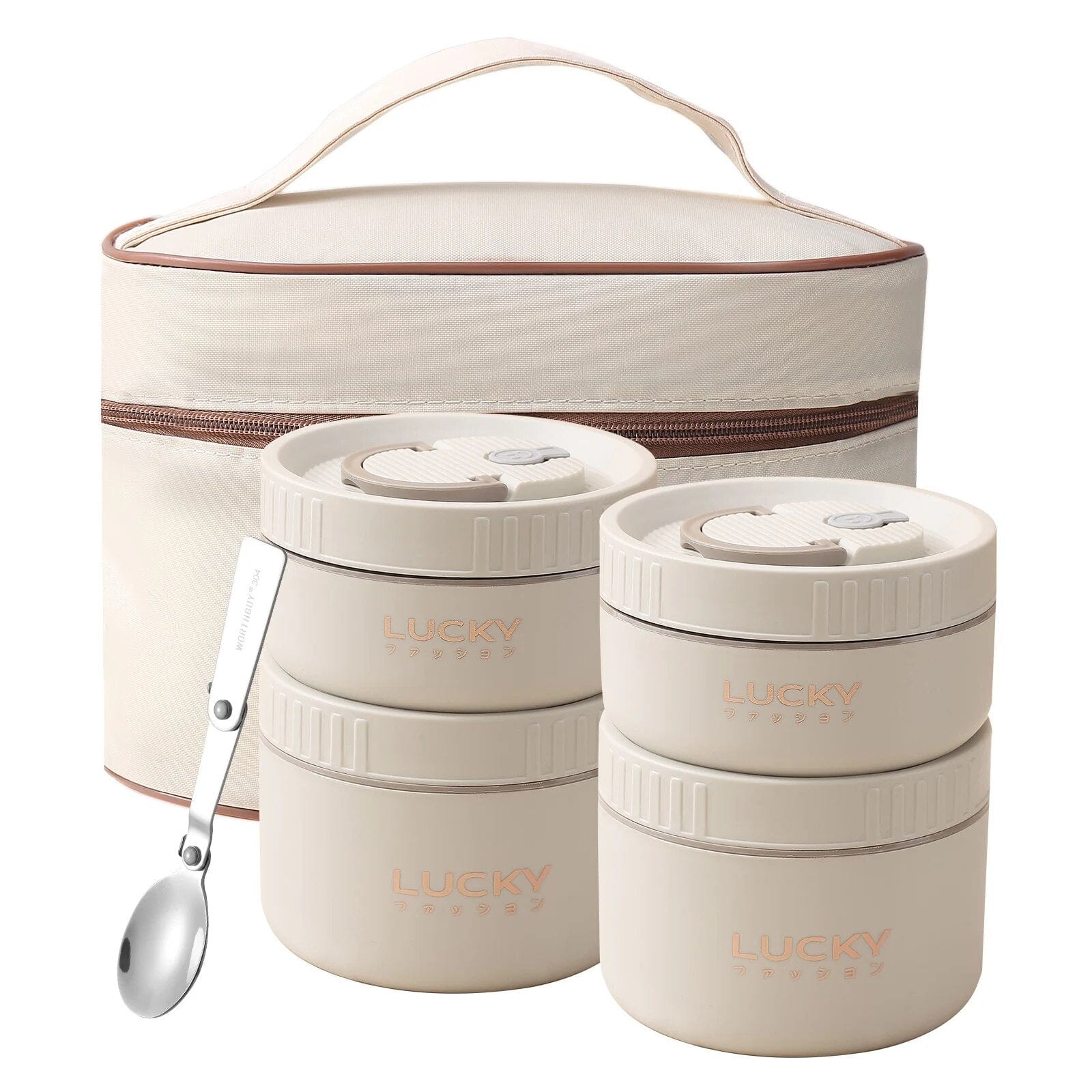 Japanska Bentos "Lucky" med Transportväska