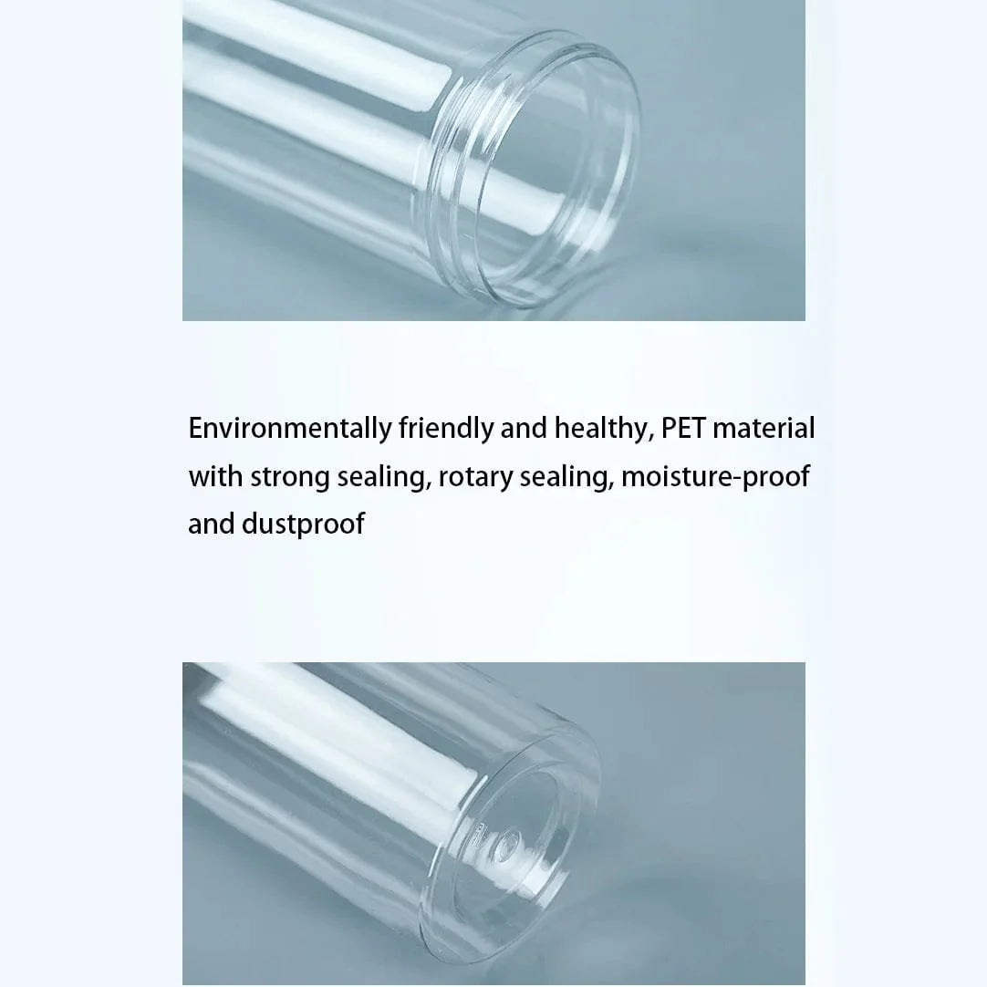 Rund Förvaringslåda för Livsmedel med Svart Lock