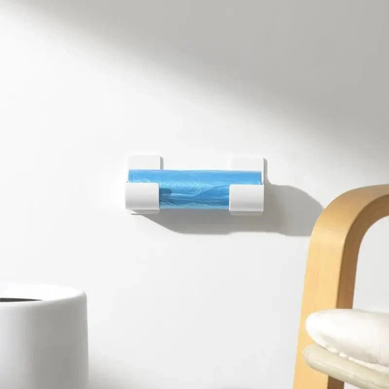 Väggmonterad soppåse-distributör Kitchen Bath i plast - Paket med 4/2 - Fräsch förvaring för soppåsar