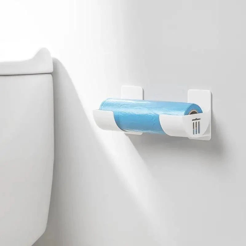 Väggmonterad soppåse-distributör Kitchen Bath i plast - Paket med 4/2 - Fräsch förvaring för soppåsar