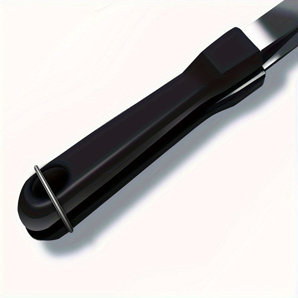 Grill för smörgåsar avtagbar för gas/induktion, non-stick plattor, svart