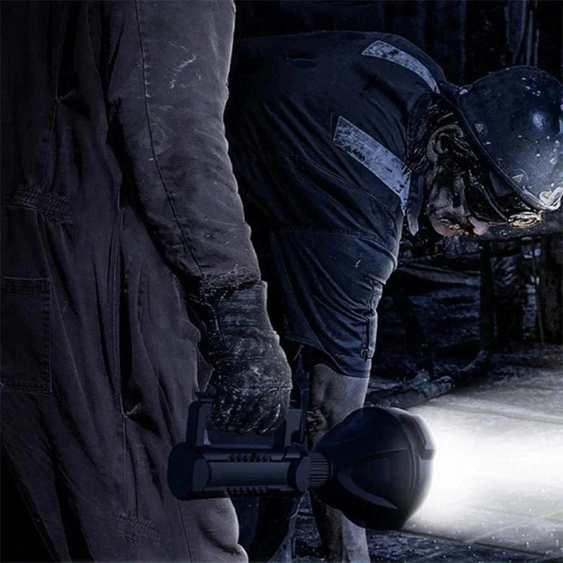 Världens mest kraftfulla ficklampa Blaze Lite Large med handtag / USB