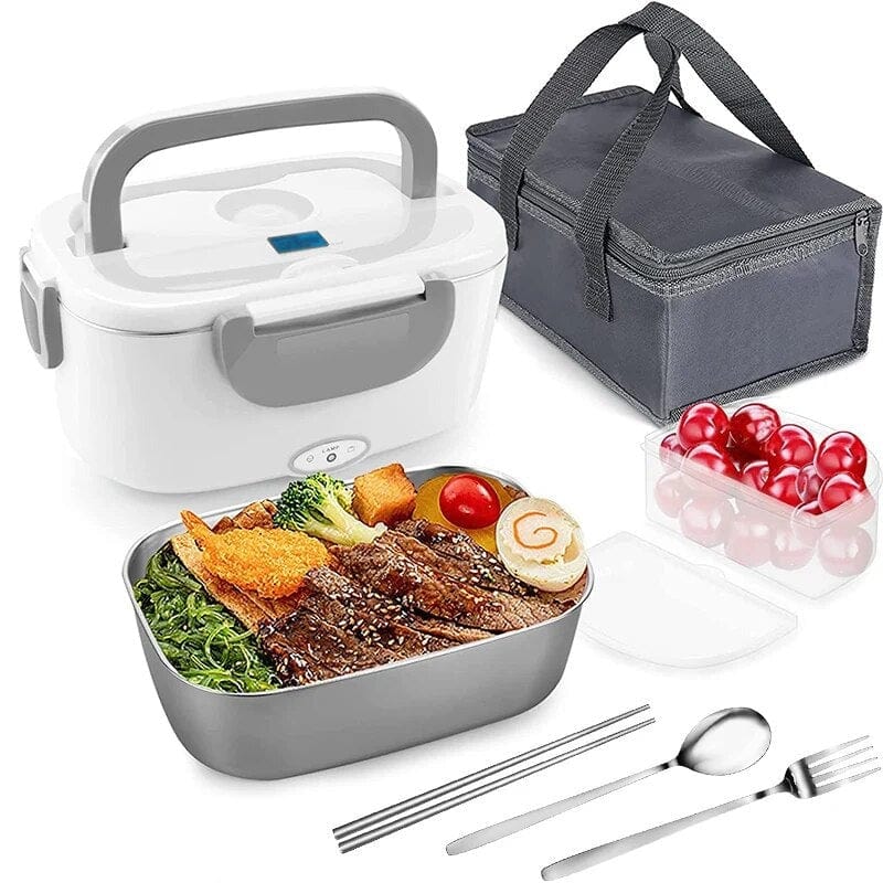 Lunchbox Värmebehållare Vit-Grå