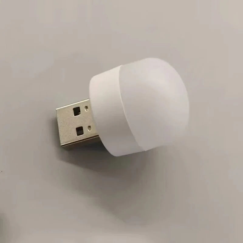 Mini Lampa för Läsning USB Varm Vit Uppladdningsbar 1-10 Stk