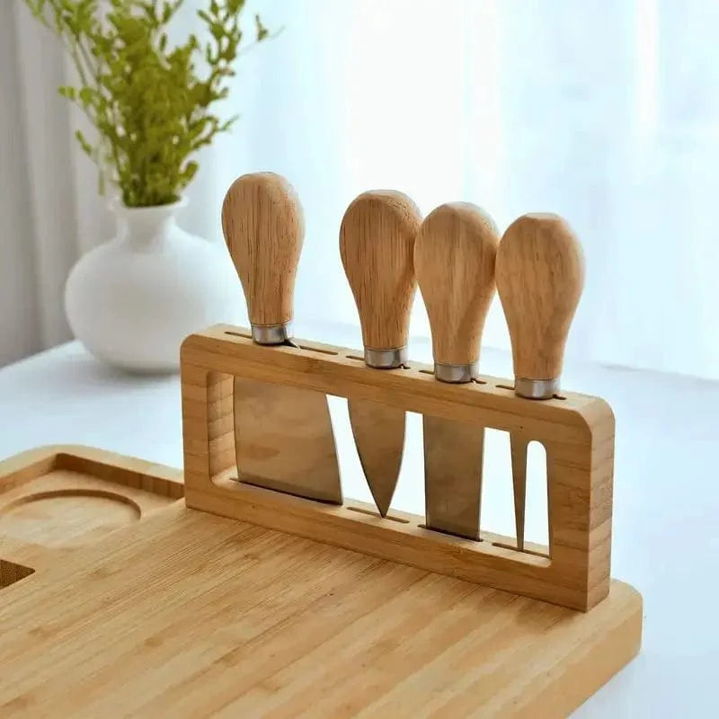 Multifunktionell Skärbräda Nanzhu Med 4 Skärverktyg