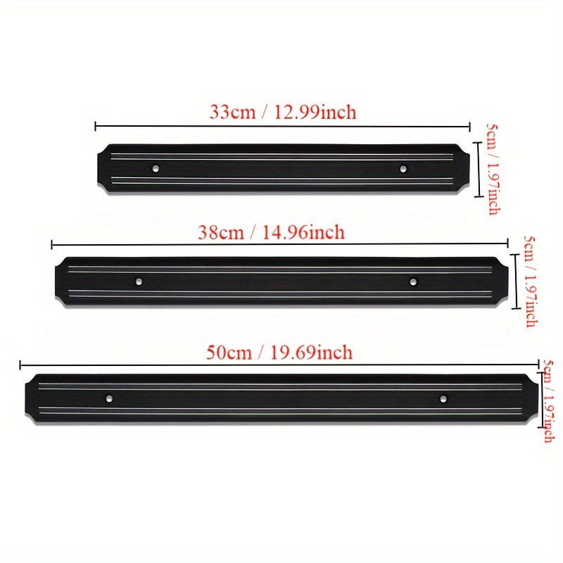 Väggmonterad magnetisk knivhållare - Kraftfull magnetisk knivlagring för köket - Kreativ magnetisk knivställning - Kökstillbehör 32,99 cm