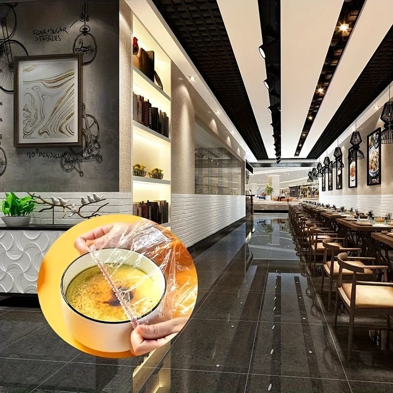 Färgglada Matfilm Rullar 100st, Fräsch DIY Kök - LY102027 100st