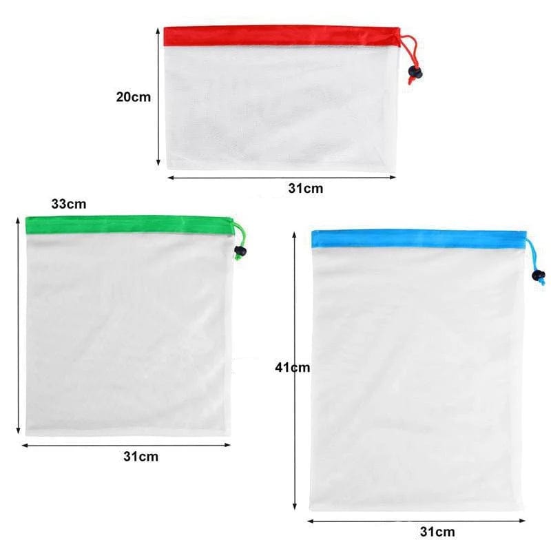 Återanvändbara förvaringspåsar i tyg