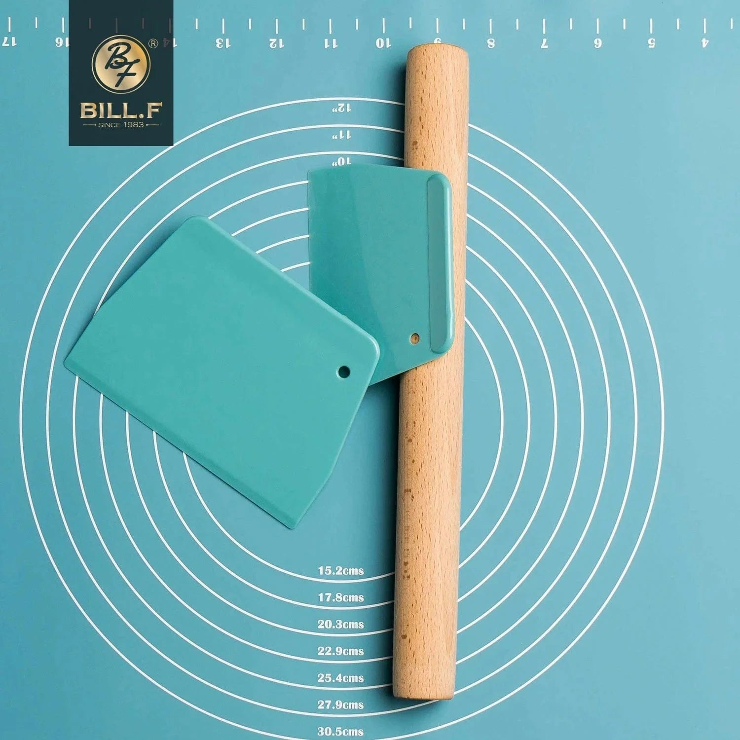 Spatel för Tårtgrädde i Plast - Set om 2 - Bakverktyg för Hemmet