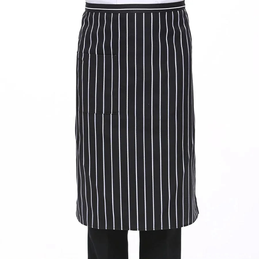 Justerbart Randigt Köksskydd för Vuxna - Perfekt för Restaurang, Camping och Kök B-heibaitiao