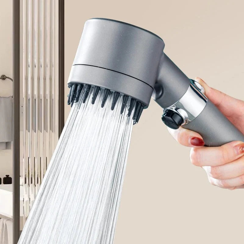 3 Lägen Duschhuvud Högtrycks Duschhuvud Portabelt Filter Regnfall Kran Badkar Duschhem Ditt Hem Innovativa Tillbehör
