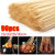 90 st Disposable Bamboo Stick Food Grade Bamboo Skewer Sticks Naturligt trä Lång pinne för grillning Frukt BBQ-verktyg 15/20/25/30 cm 30 CM