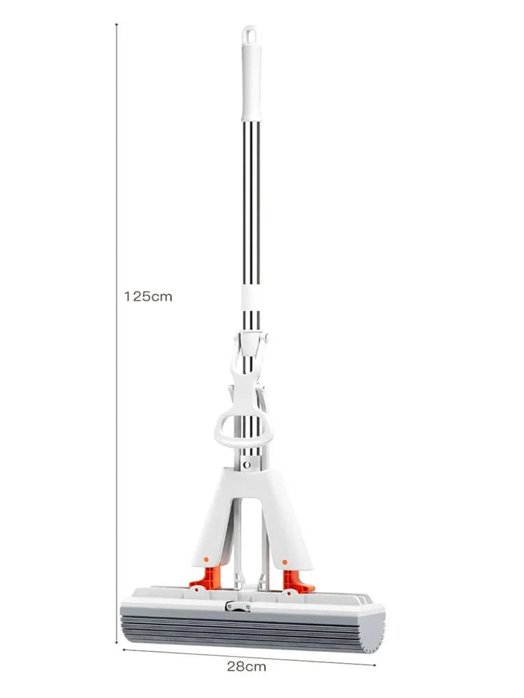 Fällbar Mopp med Torkfunktion