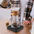 Digital kaffeekvikt med timer, LED-skärm, Espresso, USB, 3 kg max. Vikt 0,1 g precision i Oz/ml/g KINA / 3 kg / svart
