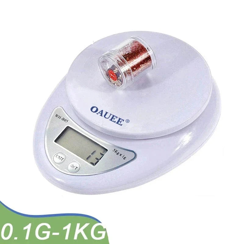 Digital Kökväg 5kg/1g med LED 0.1g-1kg