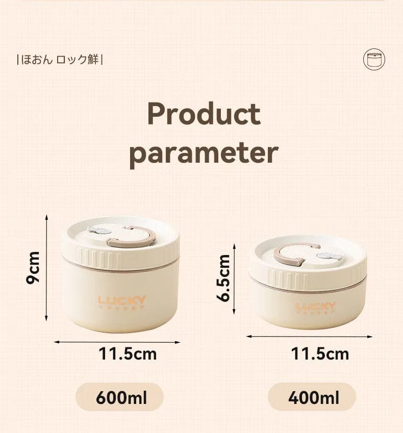 Japanska Bentos "Lucky" med Transportväska