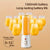 USB-Uppladdningsbar Multifunktionell Mixer: Juicer för Frukter, Grönsaker, Is, Smoothie Vit