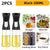 Sprayflaska för ätbar olivolja - Kök - 200/300/500 ML Black-200ml-2PCS