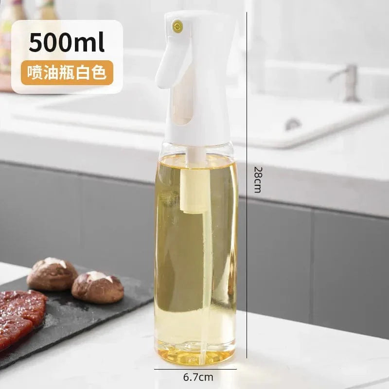 Sprayflaska med ätbar olivolja - Kök - 200/300/500 ML Vit - 500ml - 1STK