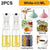 Ättbar olivolja sprutflaska - Kök - 200/300/500 ML Vit-500ml-2PCS