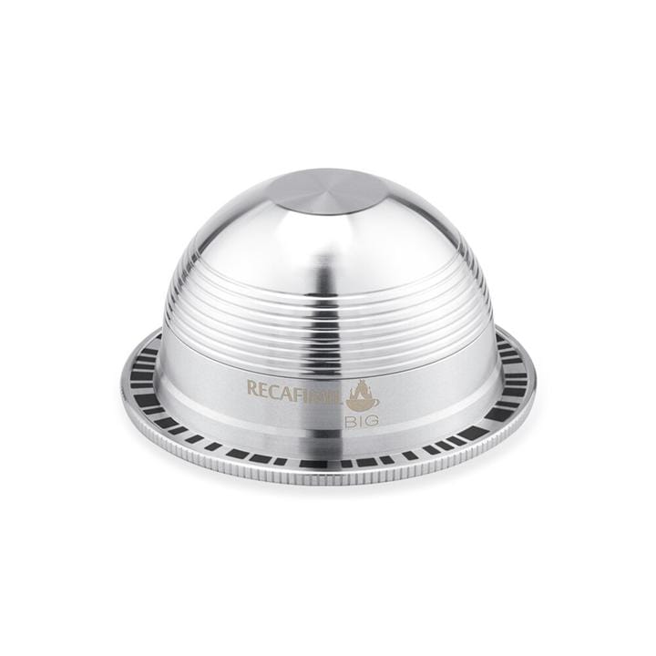 Återanvändbara kapslar för Vertuo och Delonghi