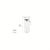Saftkanne med lock, 1600ml/2000ml, i plast, för Bubble Tea och andra somriga drycker. Trälock / 1100ml/37.1oz