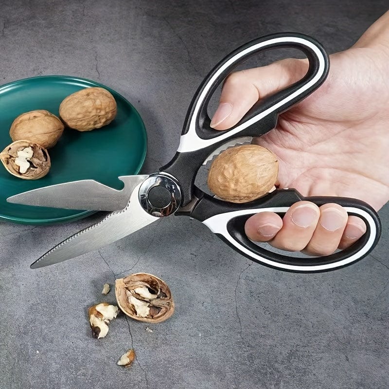 Multifunktionella kökssaxar för fågel i rostfritt stål Thick Multifunctional Kitchen Scissors
