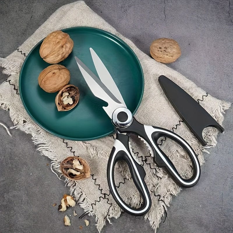 Multifunktionella kökssaxar för fågel i rostfritt stål Thick Multifunctional Kitchen Scissors