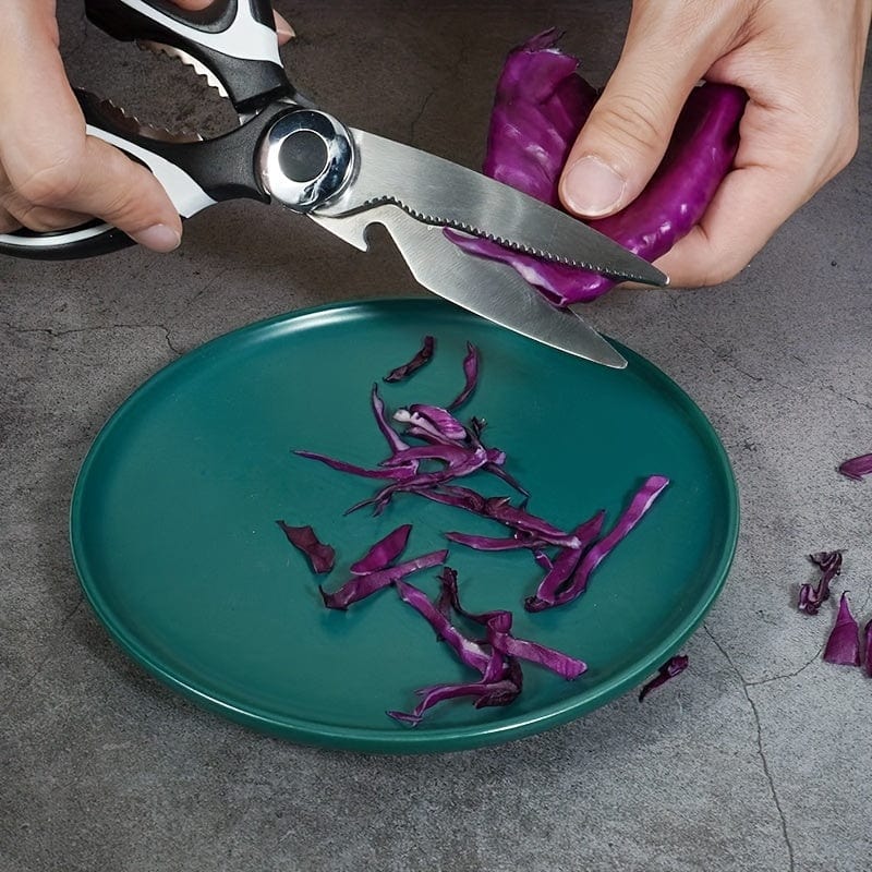 Multifunktionella kökssaxar för fågel i rostfritt stål Thick Multifunctional Kitchen Scissors