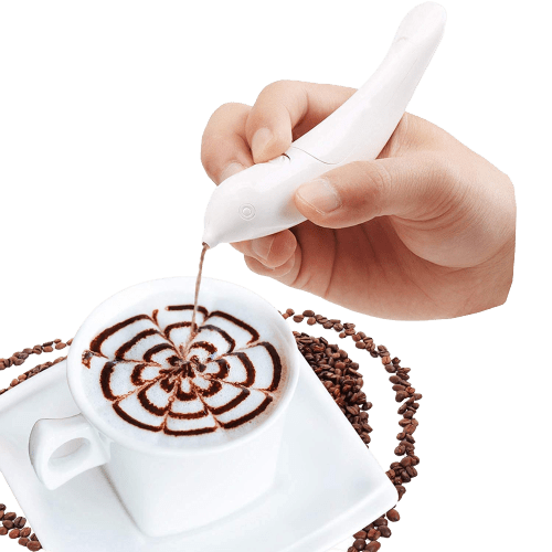 Coffee Pen för att dekorera ditt kaffe