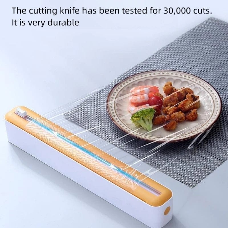 Livsmedelsfilm Dispenser med Skärare - Innovativt Kökstillbehör!