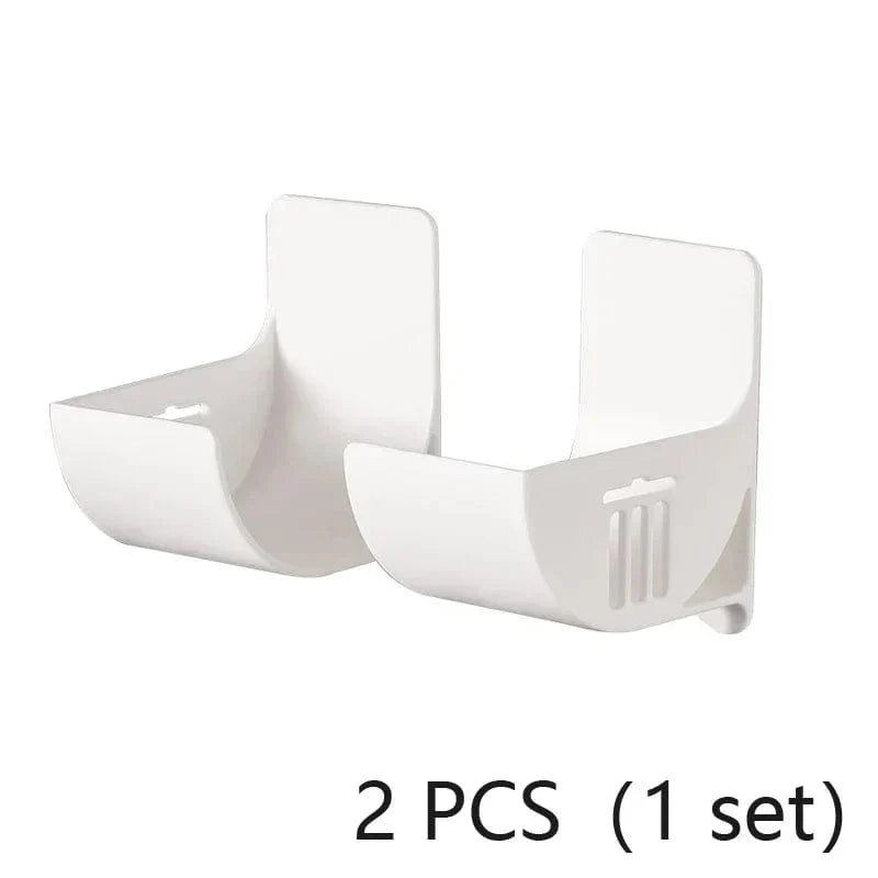 Väggmonterad soppåse-distributör i plast för Kitchen Bath - Set om 4/2 - Fräsch förvaring för soppåsar 2PCS-1 SET