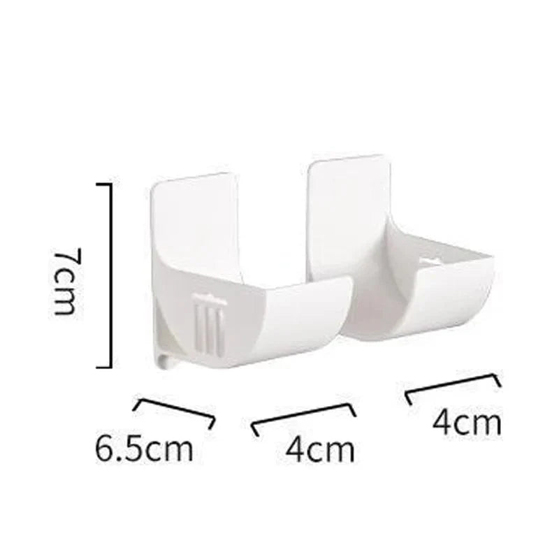 Väggmonterad soppåse-distributör Kitchen Bath i plast - Paket med 4/2 - Fräsch förvaring för soppåsar