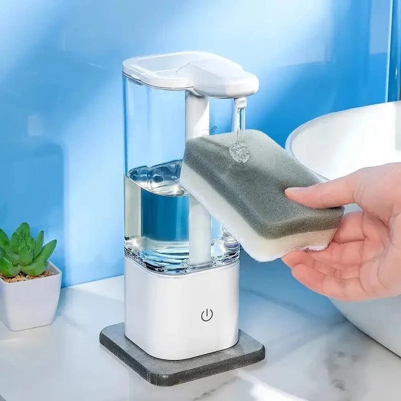 Automatisk Såpdispenser med Intelligent Avståndssensor Vit