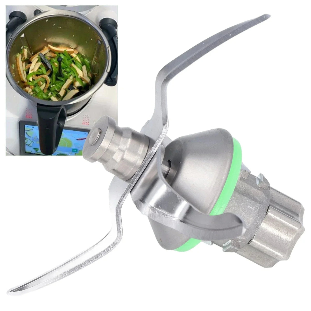 Blenderblad i rostfritt stål för Vorwerk Thermomix TM6