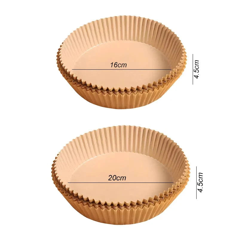 Engångsliner för air fryer - Mikrovågssäker matlagningstillbehör