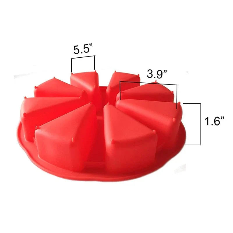 Silicone Kaksform - 8 Delade Fack