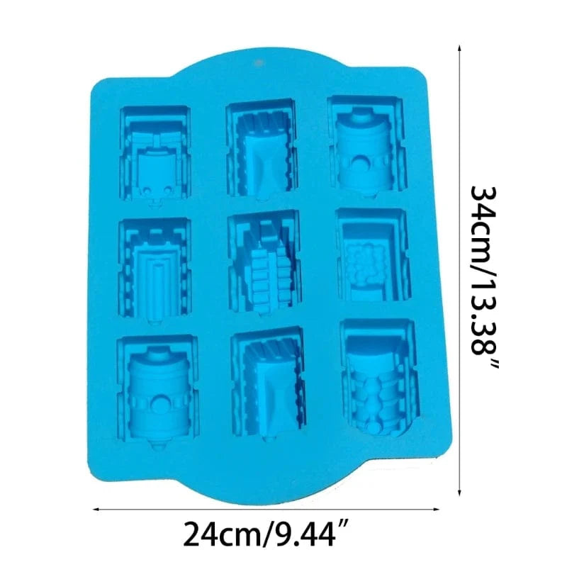 3D Silikonform för Tågtkaka