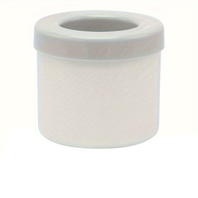 Silicone Glasskål med Fällbar Funktion: 60 Tärningar, Lättanvänd Grå