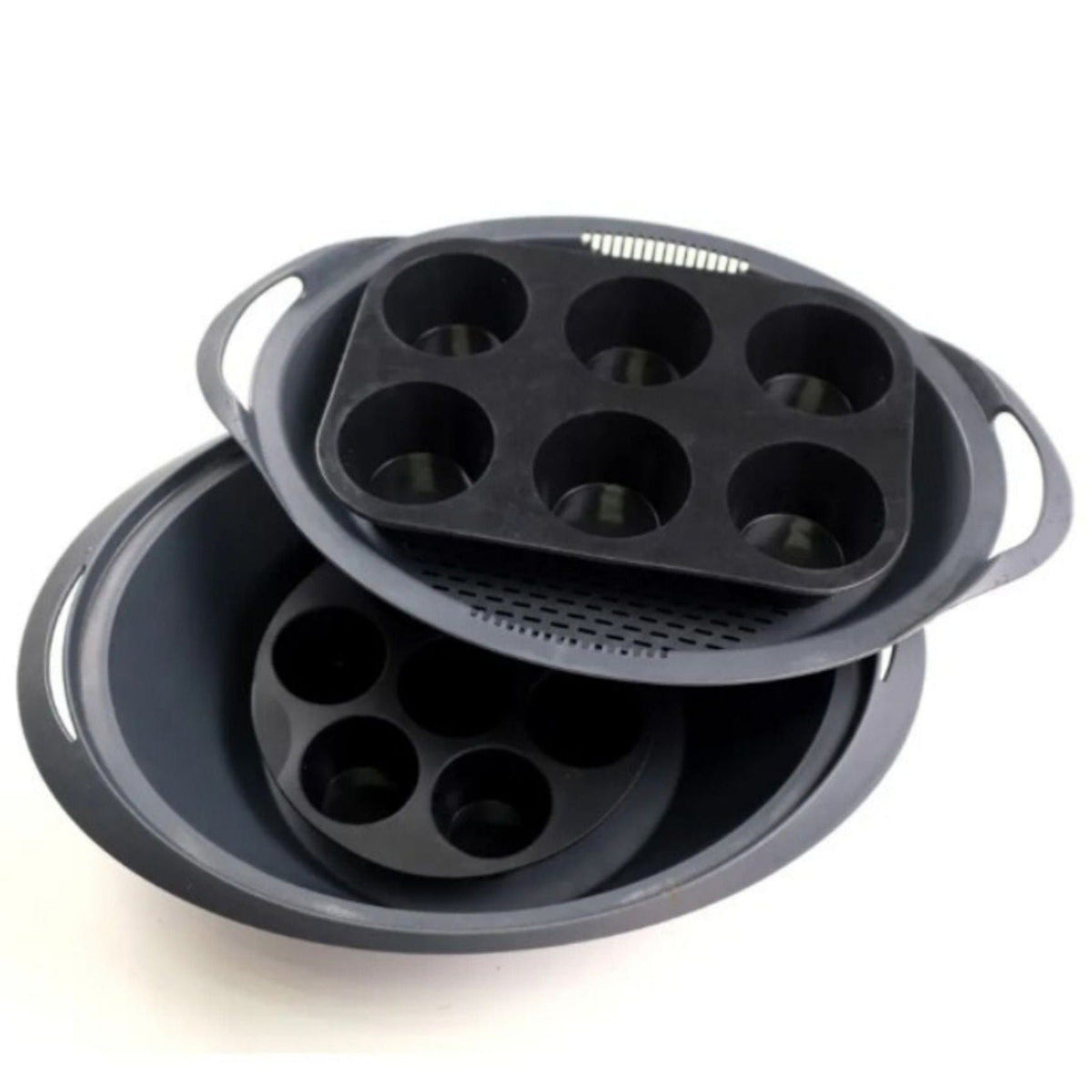 Silikonbakformar för Thermomix, 2 formar (13 bakverk)