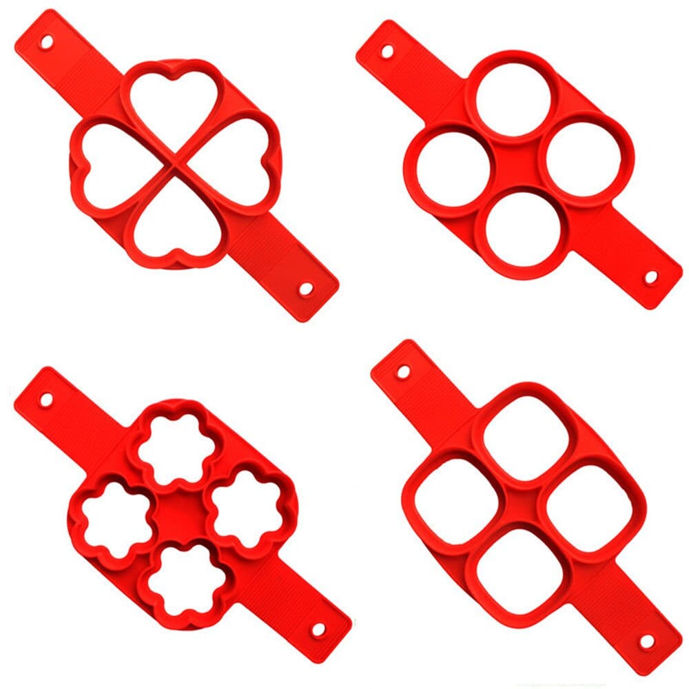 Mångsidiga silikonpannkaksformar