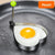 Ny stekpanna i rostfritt stål för hjärtformade äggplattor, pannkaksformare, frukostbakning, omelettringar - Köksredskap, köksaccessoarer, Gadget Stil 1