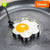 Ny stekpanna i rostfritt stål för hjärtformade ägg, pannkakor och omelettringar. Bakat tillbehör för frukostlagning, köksverktyg och gadgets, Stil 3.