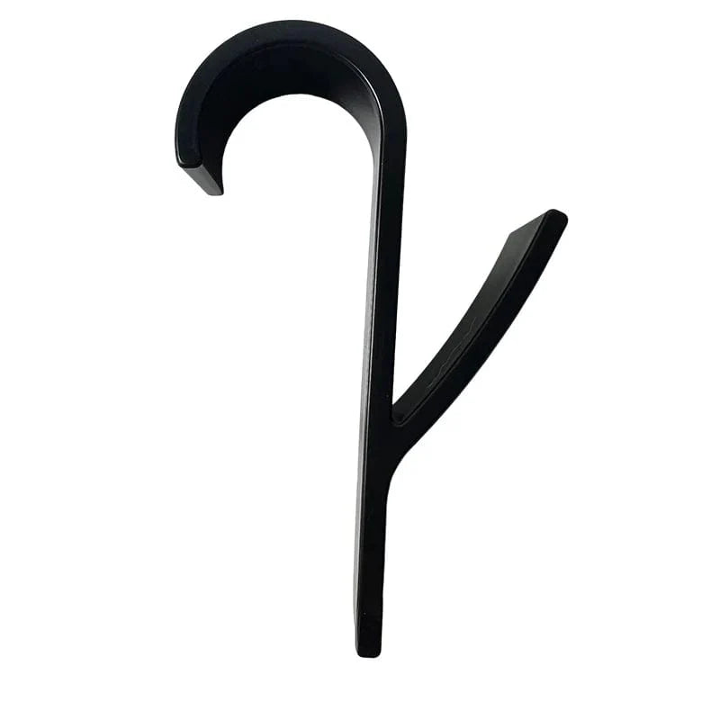 Förvaringsorganisatör för badrumsradiator vit transparent - Kapphängare miljövänlig svart 1 st