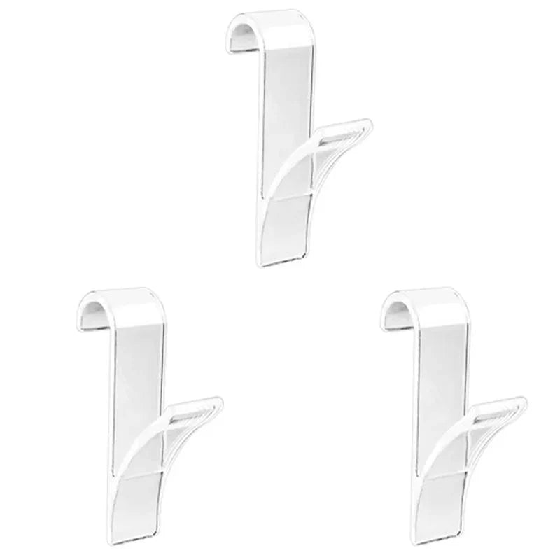 Organiseringslösning för badrumsradiator i vit transparent - Krok Eco-Friendly Transparent 3 st