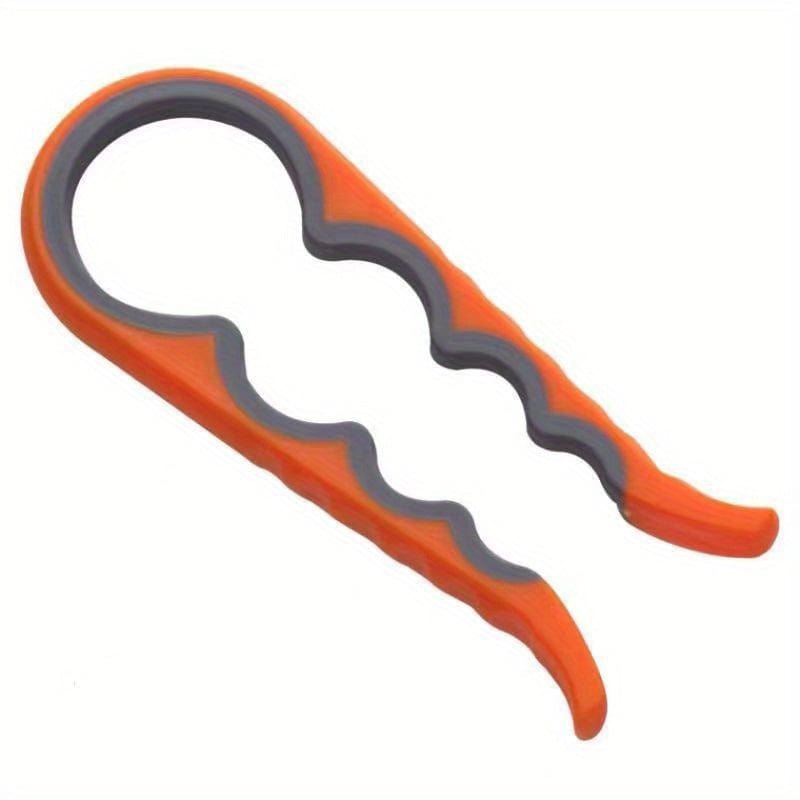 4-i-1 burköppare för äldre och artritiska | Praktisk köksaccessoar - MC07011 Orange