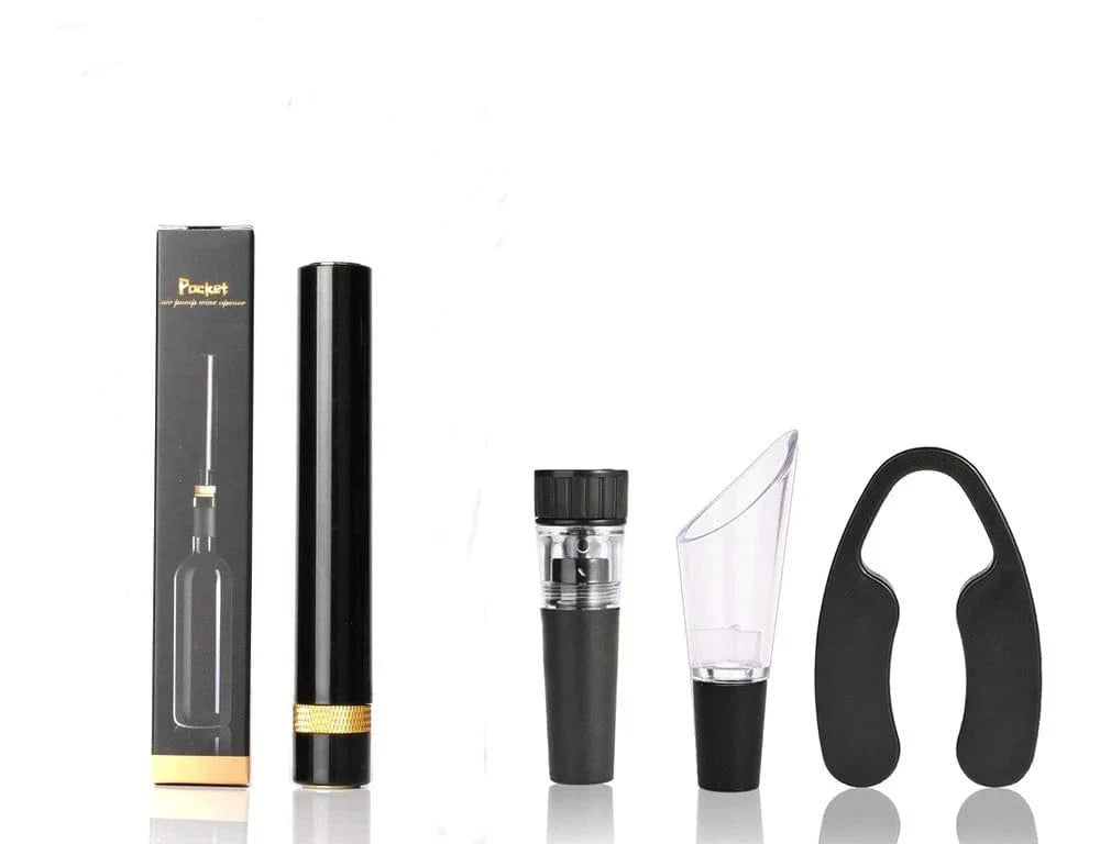 Vinöppnare med lufttryck Pump Vacuum Kork i Rostfritt Stål - Tillbehör för Vinrum 05 GD