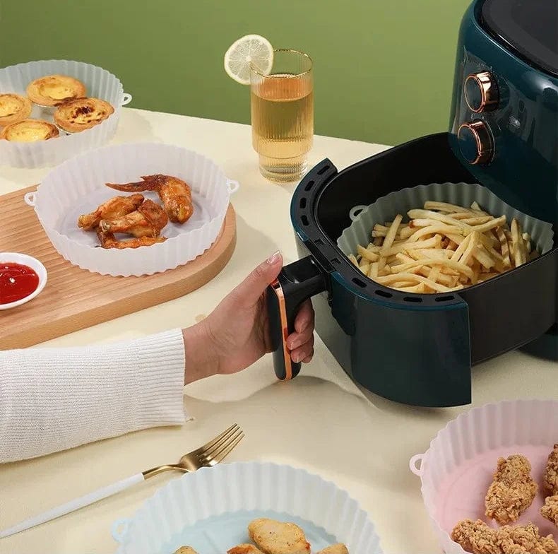 Siliconebakaer för Air Fryer (14x17x4,6 cm)